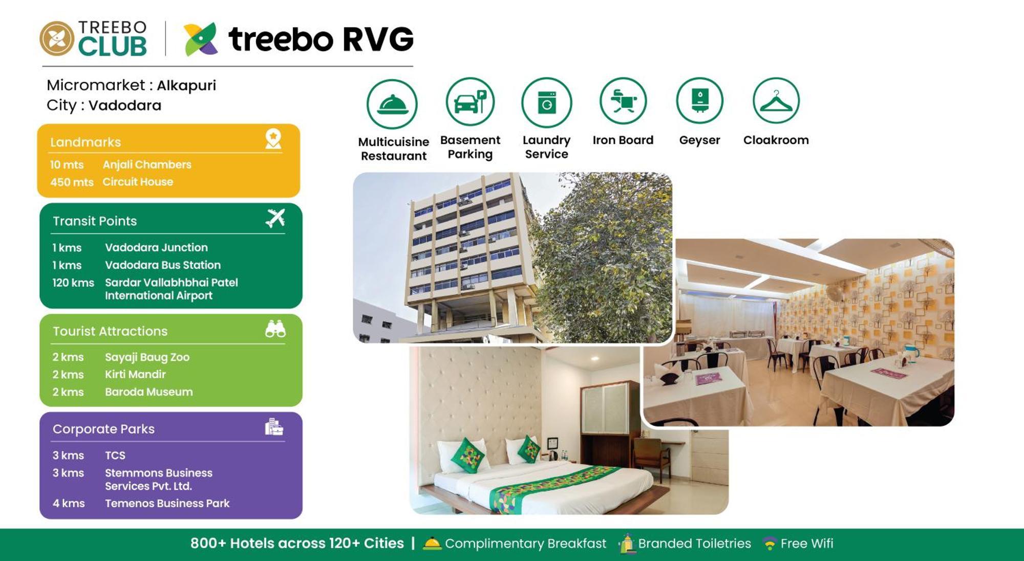 Отель Treebo Rvg Вадодара Экстерьер фото